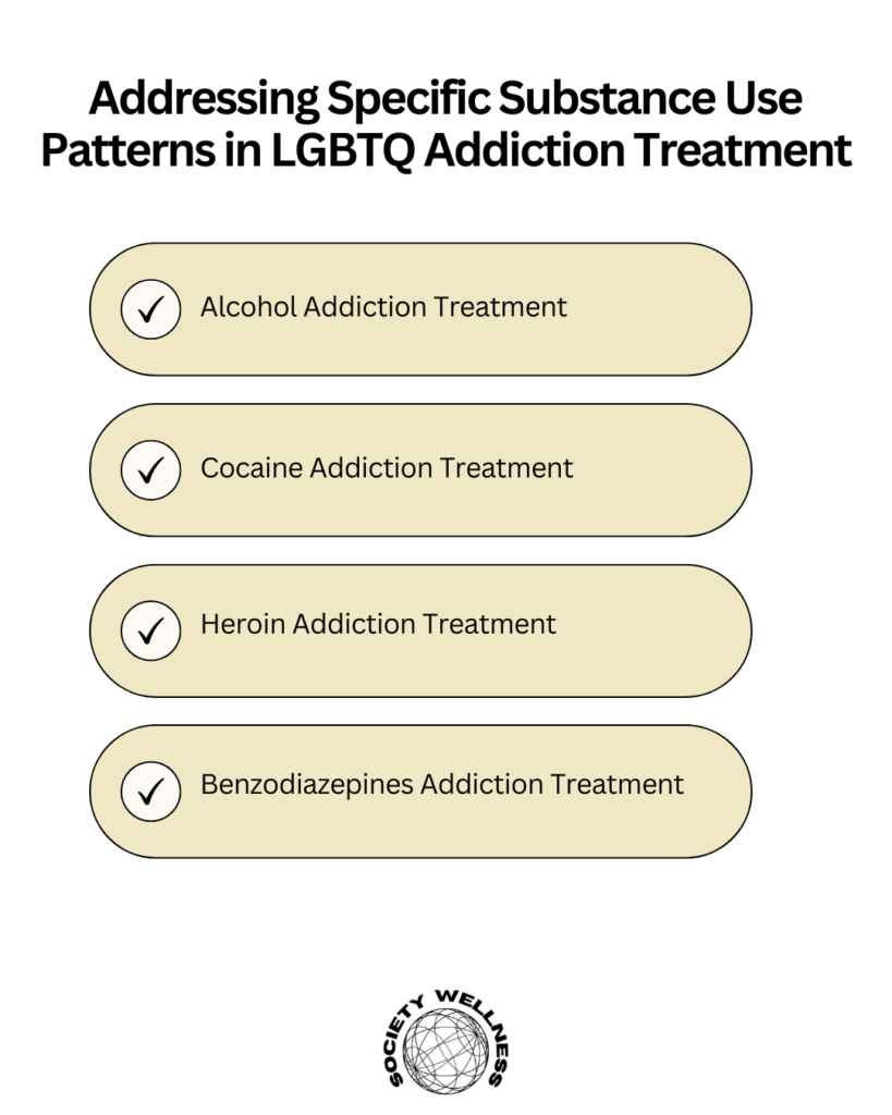 Addressing Specific Substance Use Patterns in LGBTQ Addiction Treatment