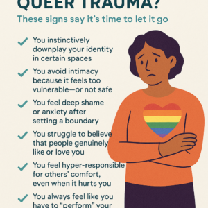 Signs of LGBTQ Trauma and When to Seek Support