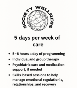 5 days per week of care
