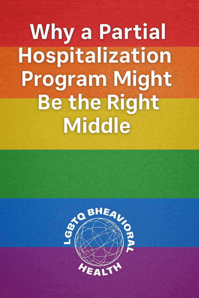 Try a Partial Hospitalization