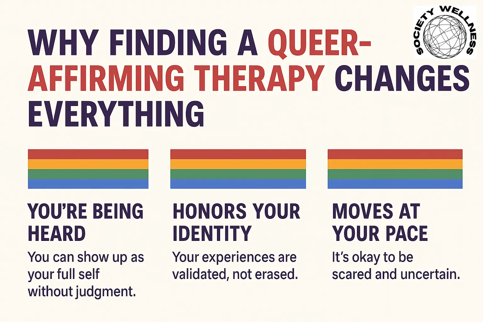 Why a Queer-Affirming Therapist Changes Everything