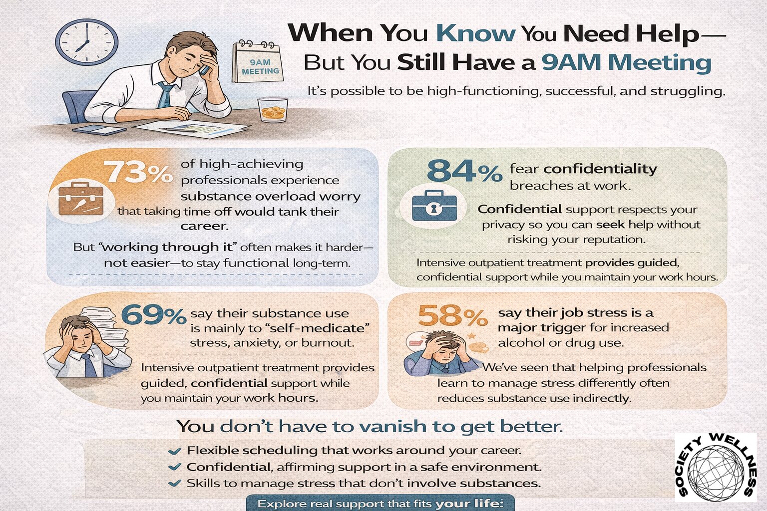 Can I really keep working while attending treatment