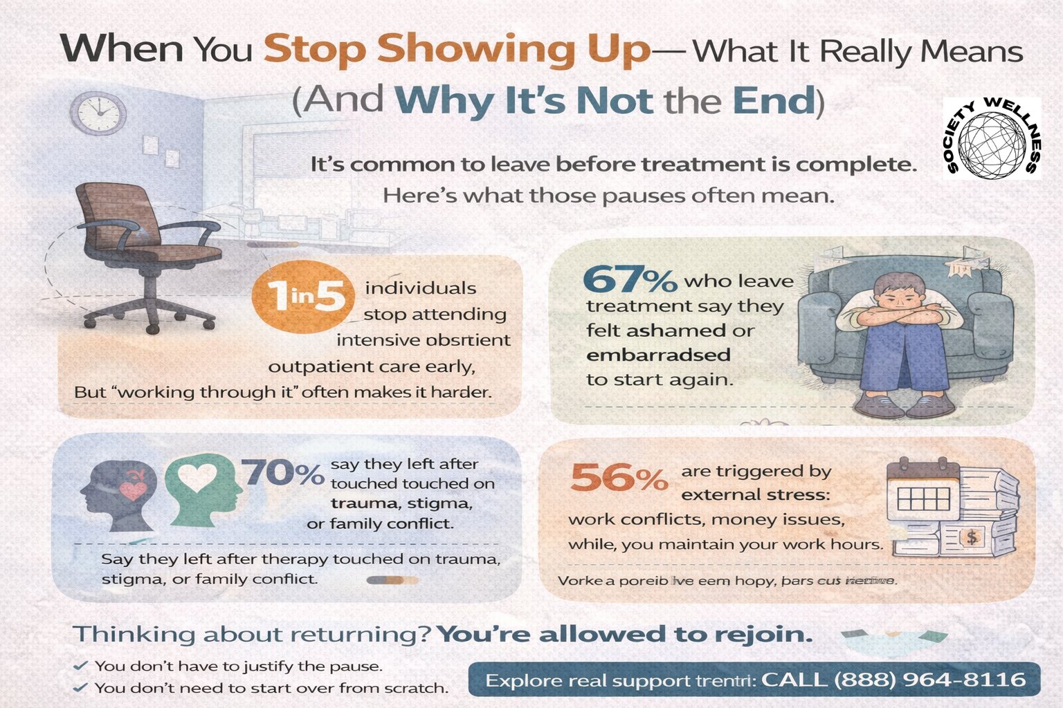 Why People Leave Treatment — And Come Back Stronger